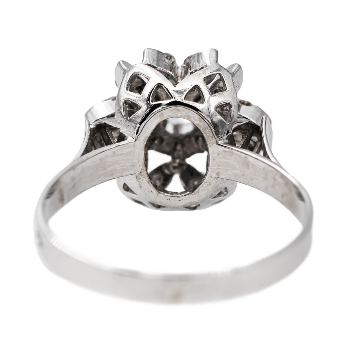 Bague en or blanc et diamants - Castafiore