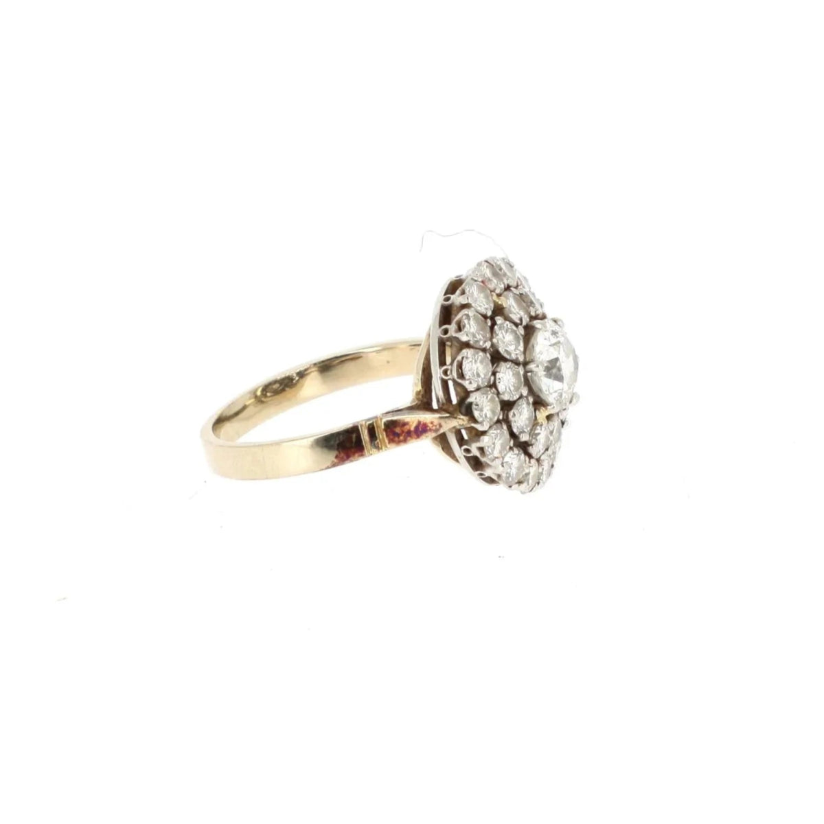 Bague en or blanc et diamants - Castafiore