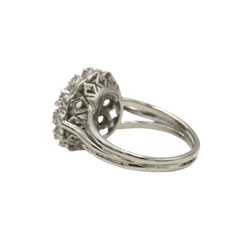 Bague en or blanc et diamants - Castafiore