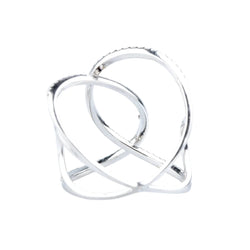 Bague en or blanc et diamants - Castafiore