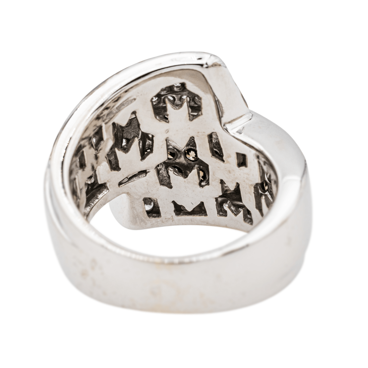 Bague en or blanc et diamants - Castafiore