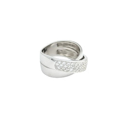 Bague en or blanc et diamants - Castafiore