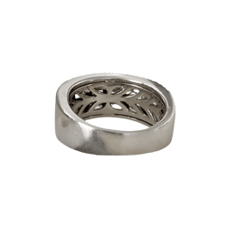 Bague en or blanc et diamants - Castafiore