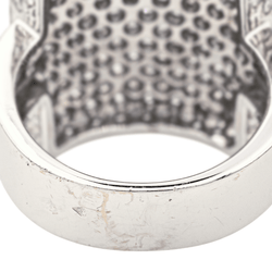 Bague en or blanc et diamants - Castafiore