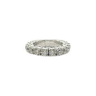 Bague en or blanc et diamants - Castafiore