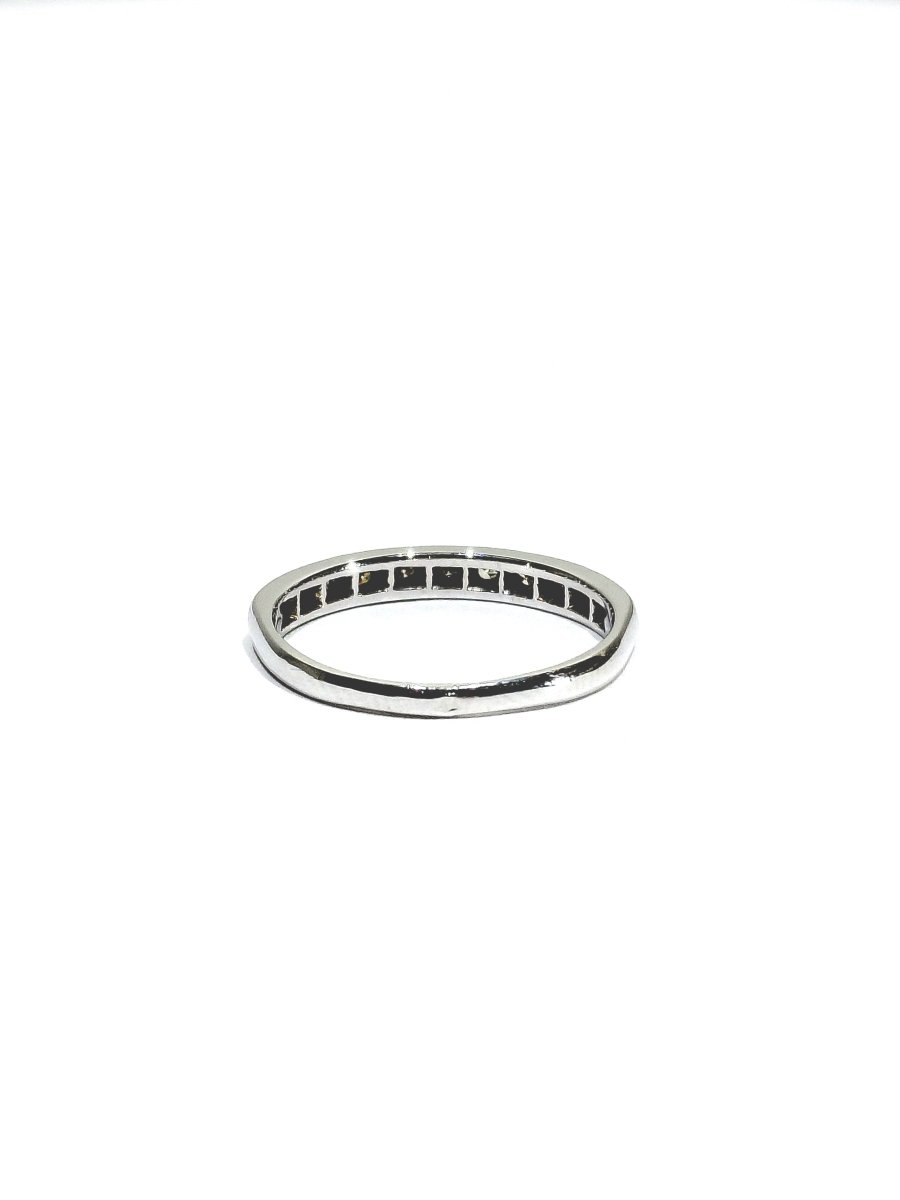 Bague en or blanc et diamants - Castafiore