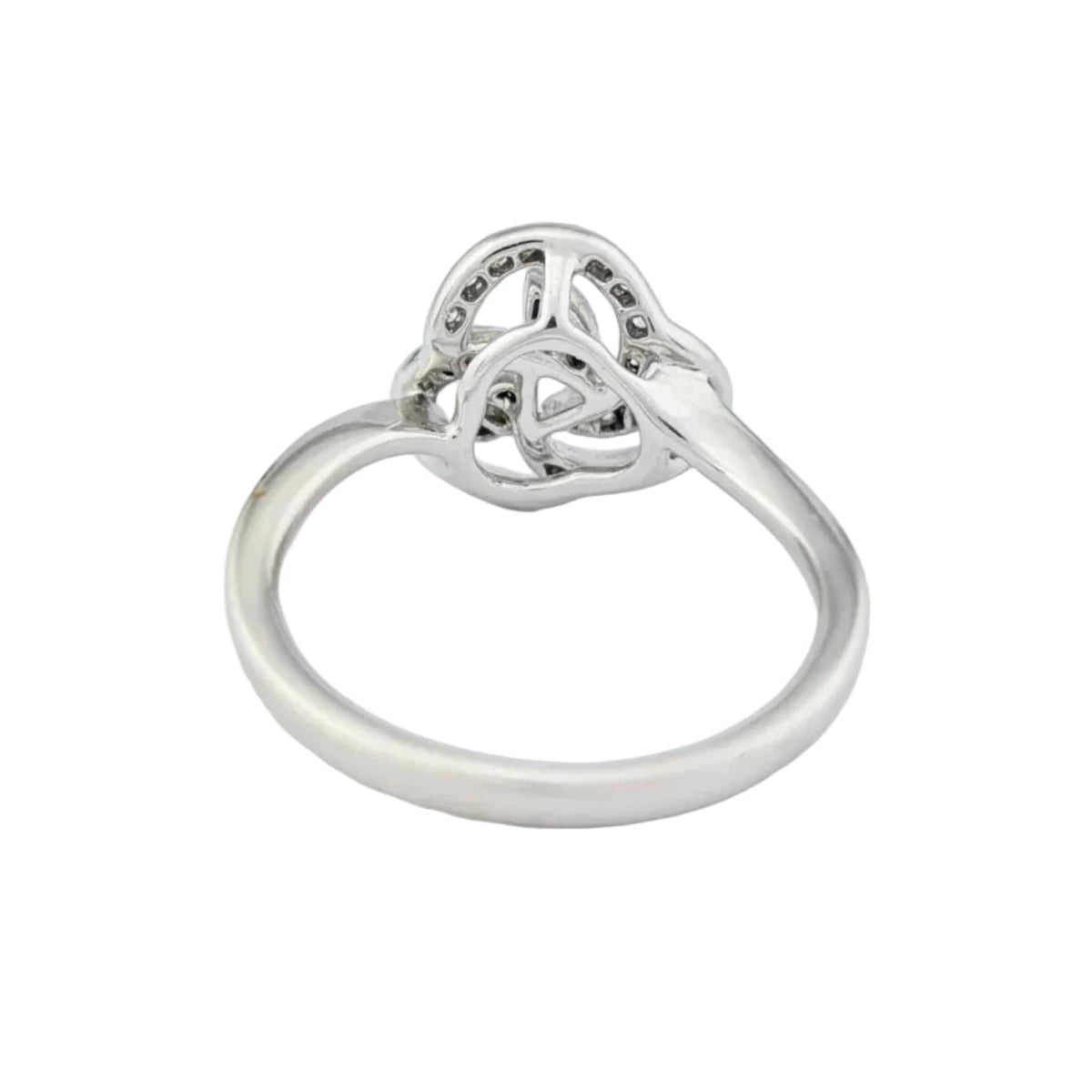 Bague en or blanc et diamants - Castafiore