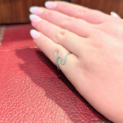 Bague en or blanc et diamants - Castafiore