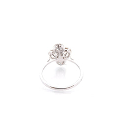 Bague en or blanc et diamants - Castafiore