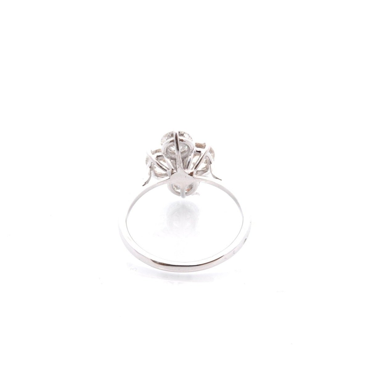 Bague en or blanc et diamants - Castafiore