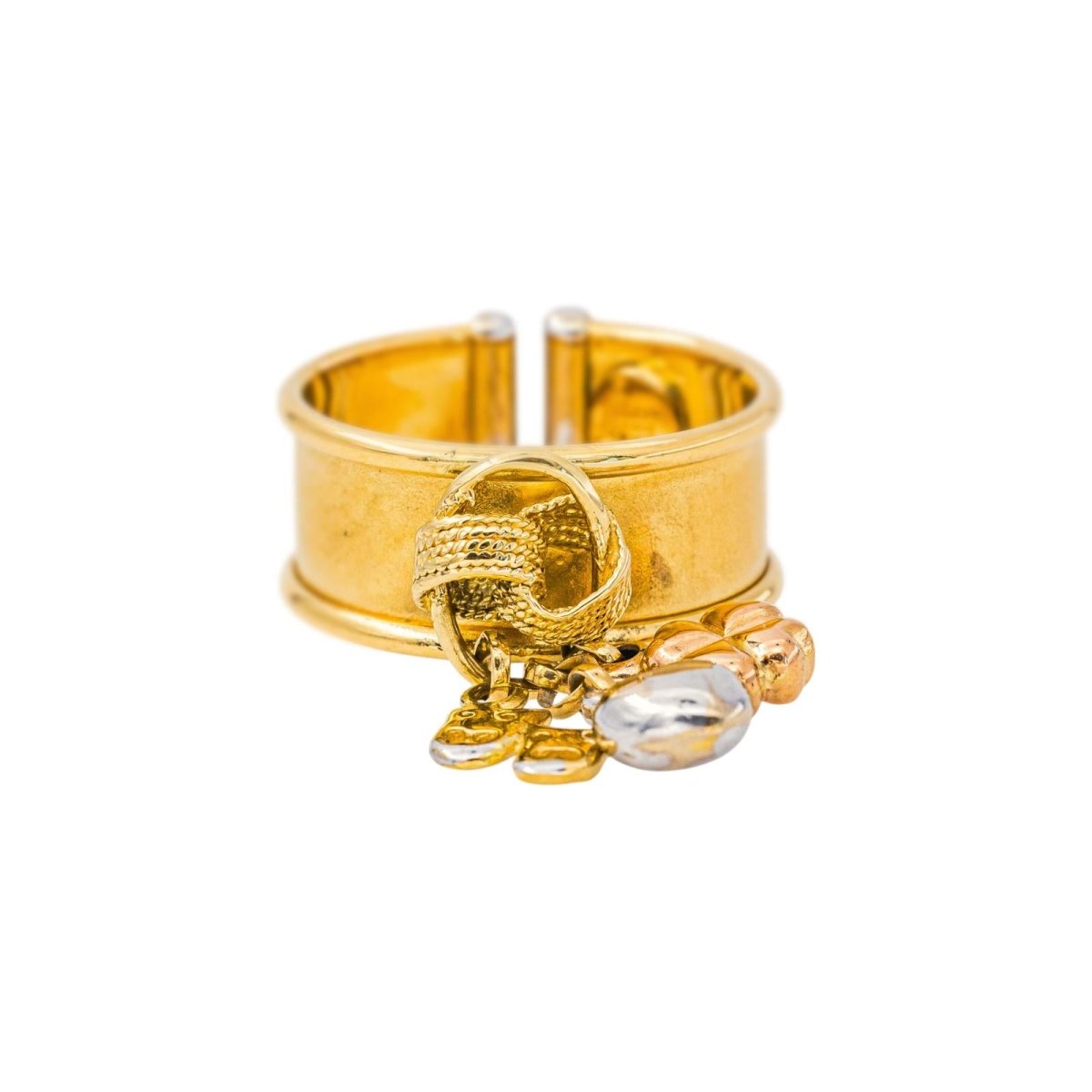 Bague en or blanc et or jaune - Castafiore