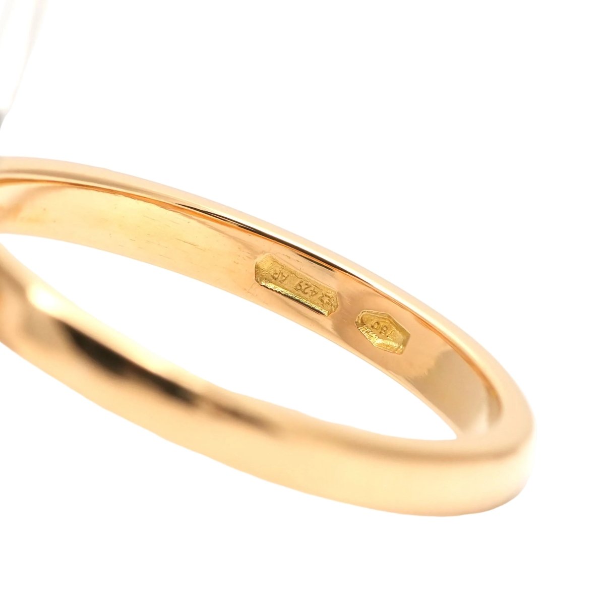 Bague en or blanc, or jaune, émeraude et diamants - Castafiore