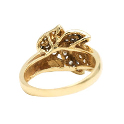 Bague en or blanc, or jaune et diamants - Castafiore