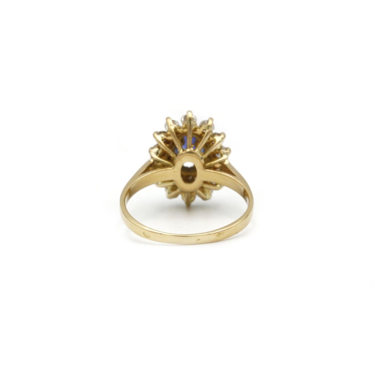 Bague en Or, Diamants et Saphir - Castafiore