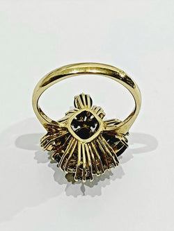 Bague En Or Diamants Et Saphirs - Castafiore