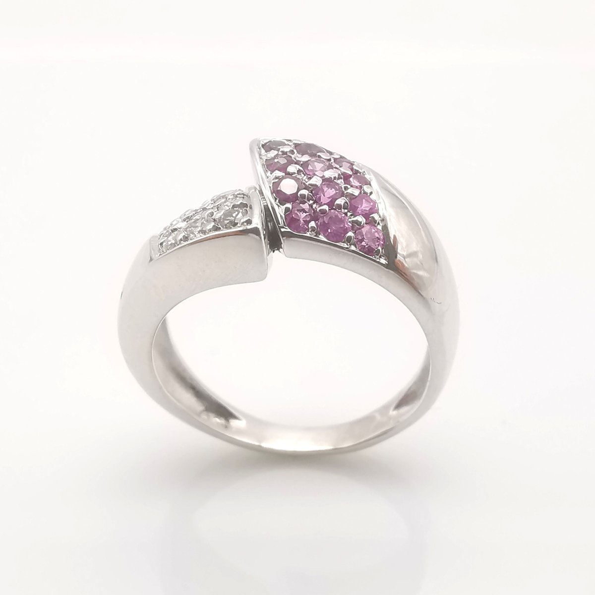 Bague en or diamants & saphirs - Castafiore