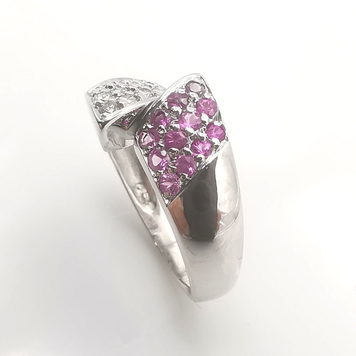 Bague en or diamants & saphirs - Castafiore