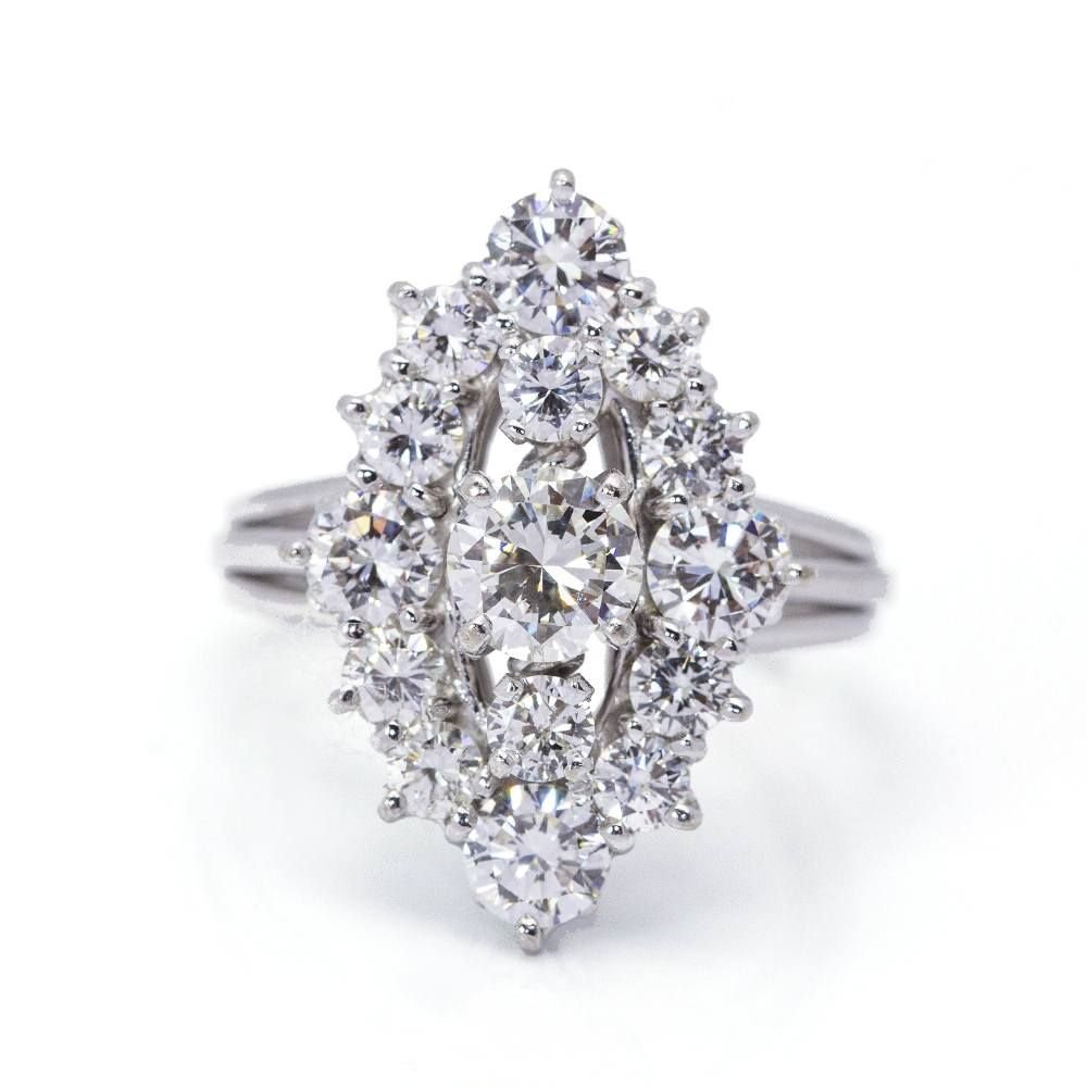 Bague en or et diamants - Castafiore