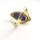 Bague en or et lapis lazuli - Castafiore