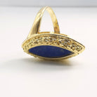 Bague en or et lapis lazuli - Castafiore