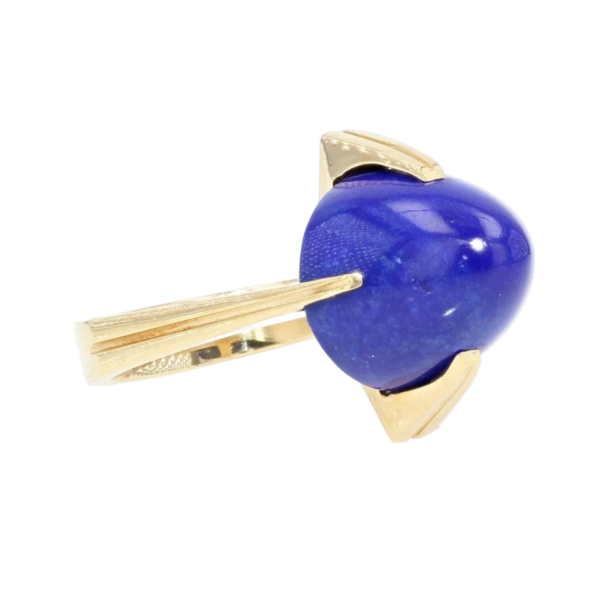 Bague en or et lapis lazuli vintage - Castafiore