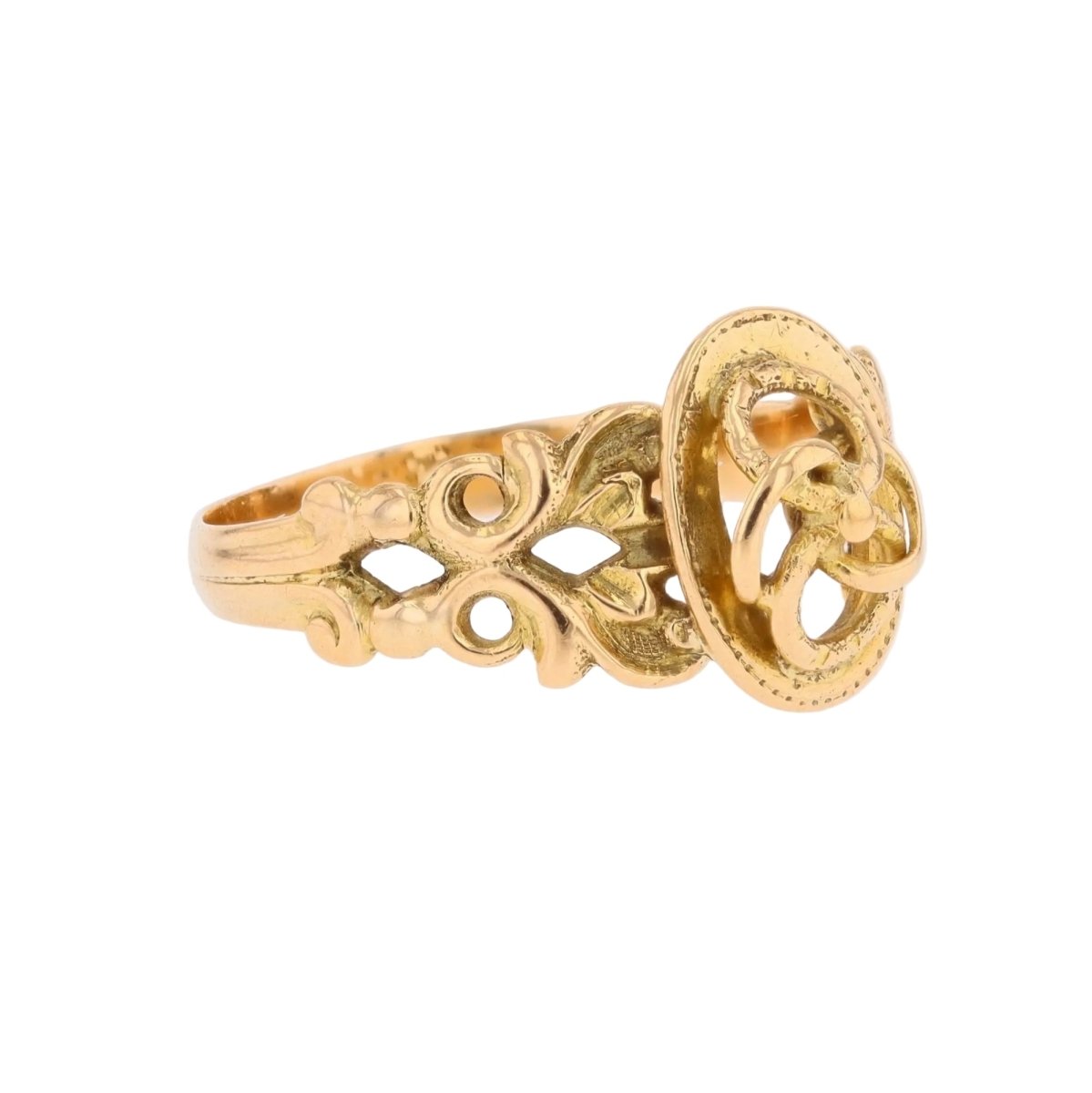 Ring yellow gold 19th century