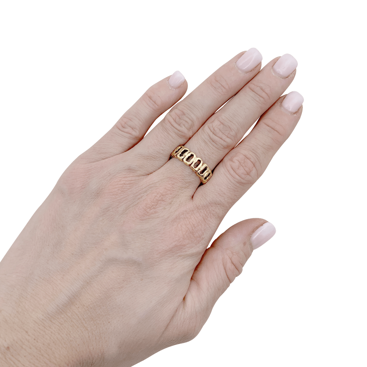 Bague en or jaune - Castafiore