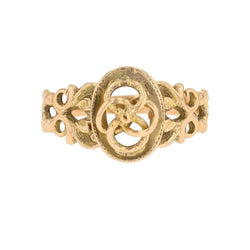 Ring yellow gold 19th century