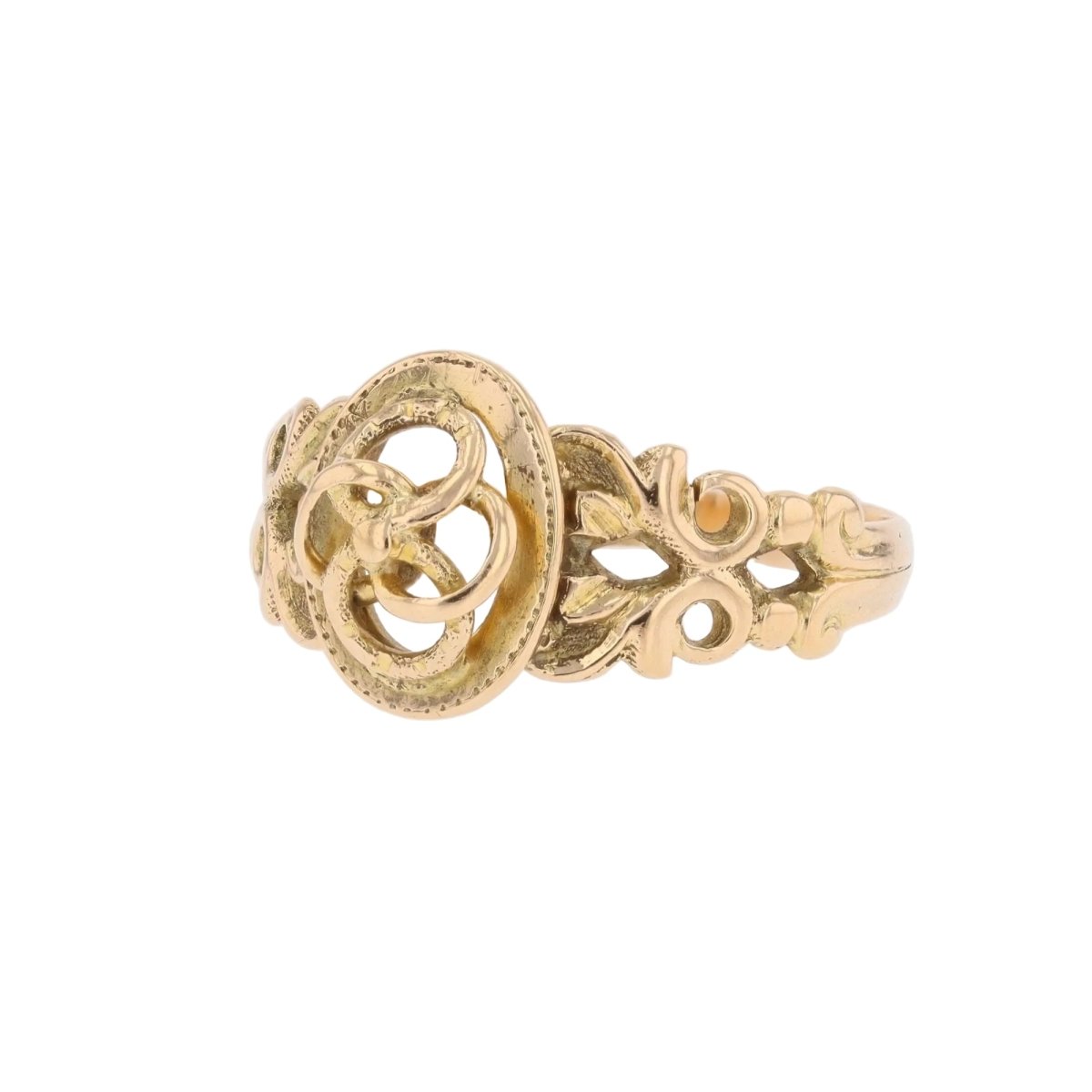 Ring yellow gold 19th century