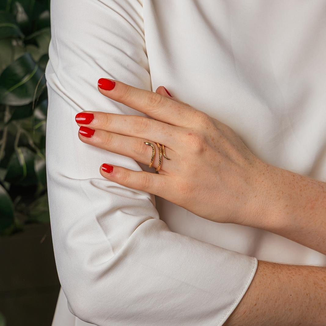 Bague en or jaune - Castafiore