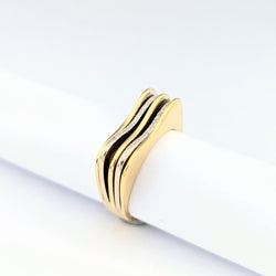 Bague en or jaune - Castafiore