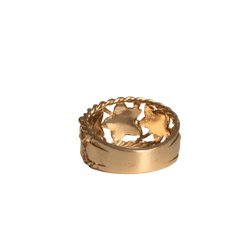 Bague en or jaune - Castafiore