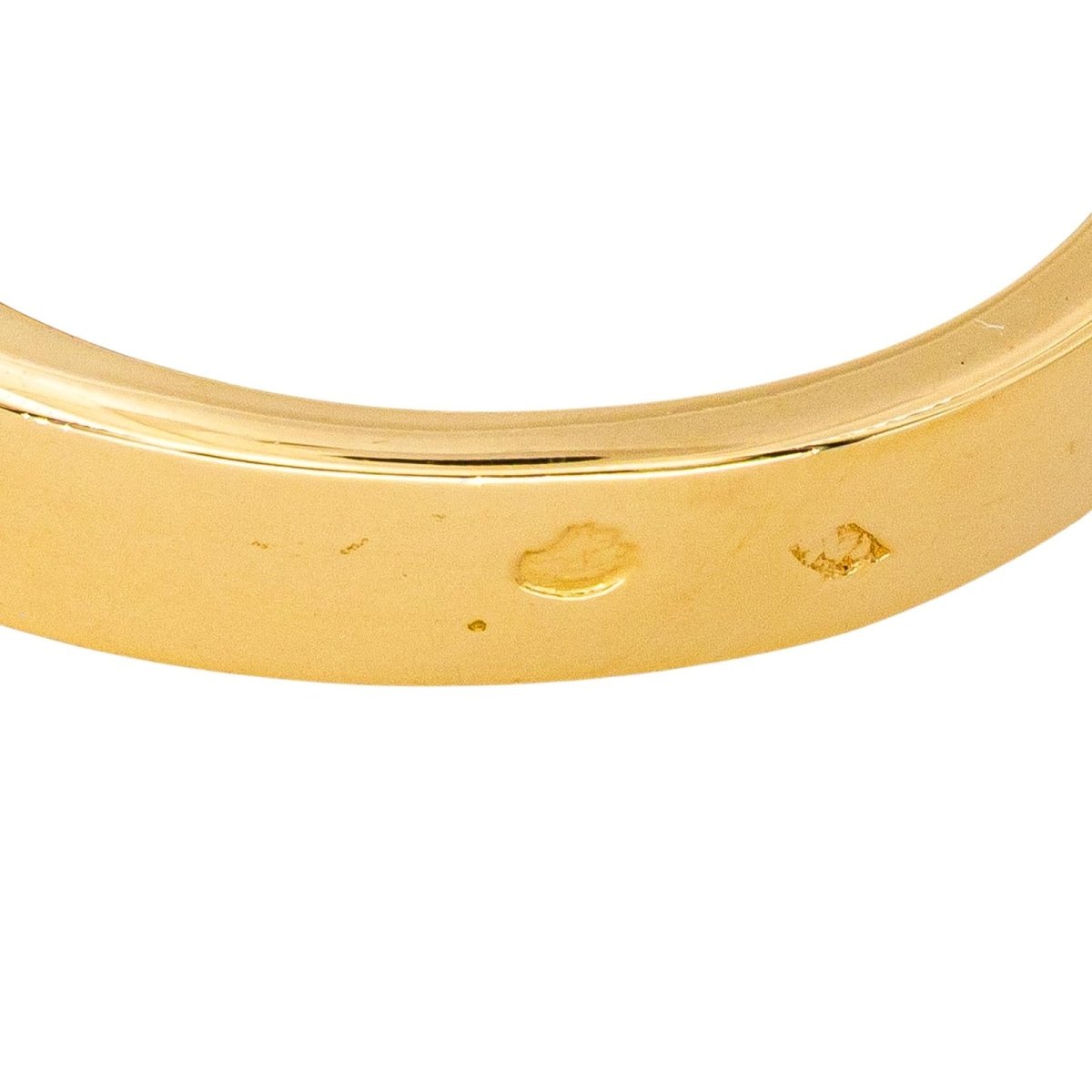 Bague en or jaune diamants et émeraudes - Castafiore