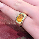 Bague en or jaune et Citrine Mauboussin - Castafiore