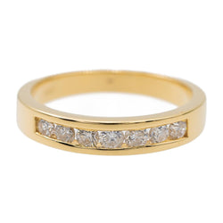 Bague en or jaune et diamant - Castafiore