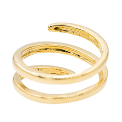 Bague en or jaune et diamant - Castafiore