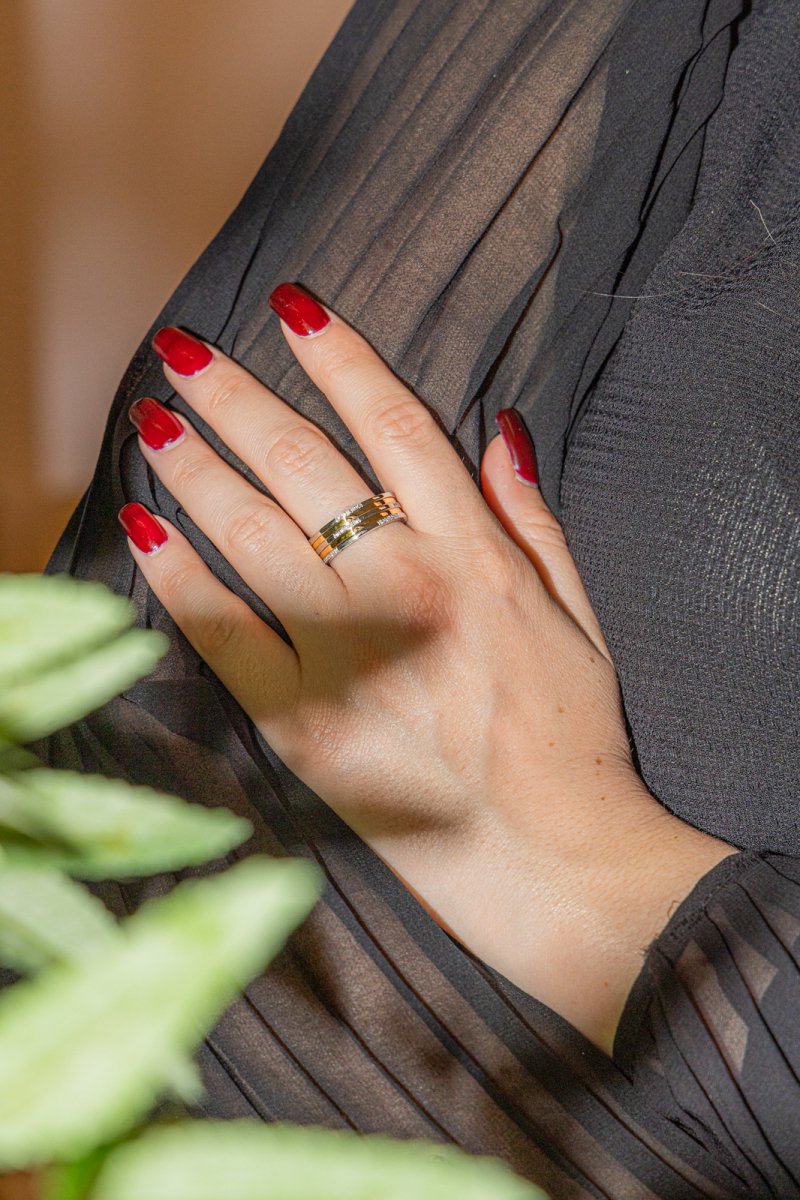 Bague en Or jaune et Diamant - Castafiore