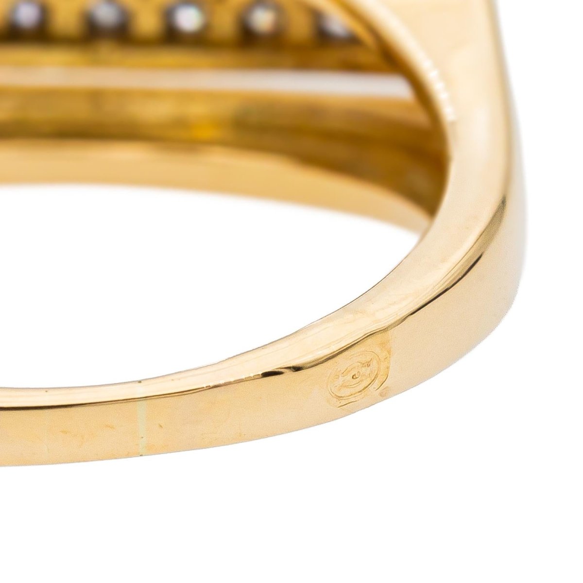 Bague en Or jaune et Diamant - Castafiore