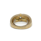 Bague en or jaune et diamant - Castafiore