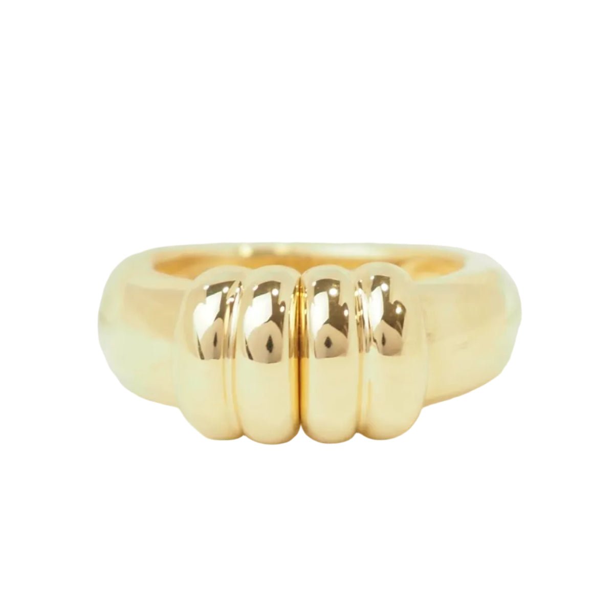 Bague en or jaune et diamant - Castafiore