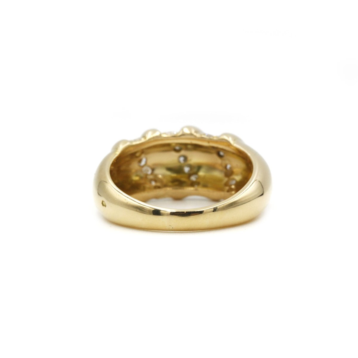 Bague en or jaune et diamant - Castafiore