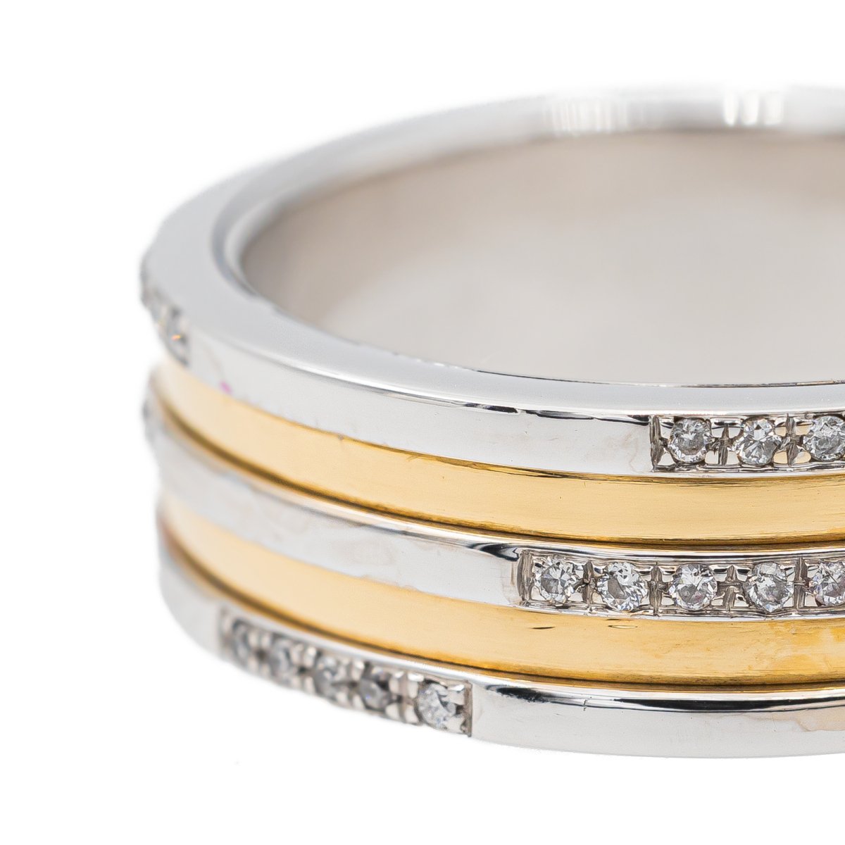 Bague en Or jaune et Diamant - Castafiore