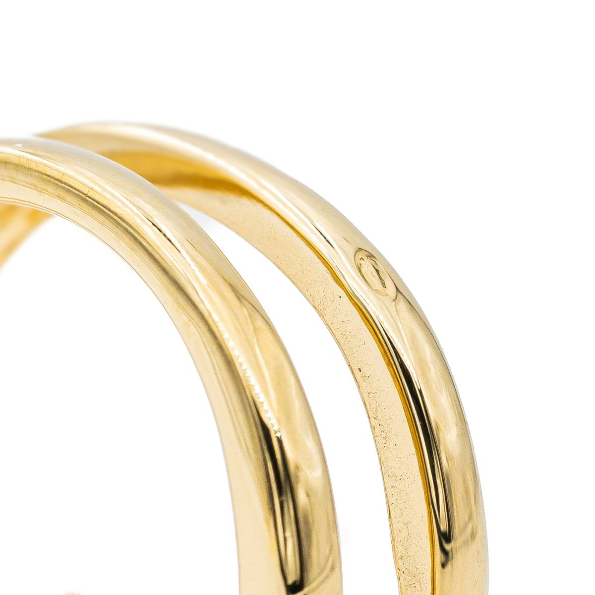 Bague en or jaune et diamant - Castafiore