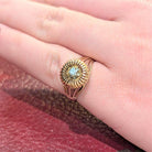 Bague en or jaune et diamant - Castafiore