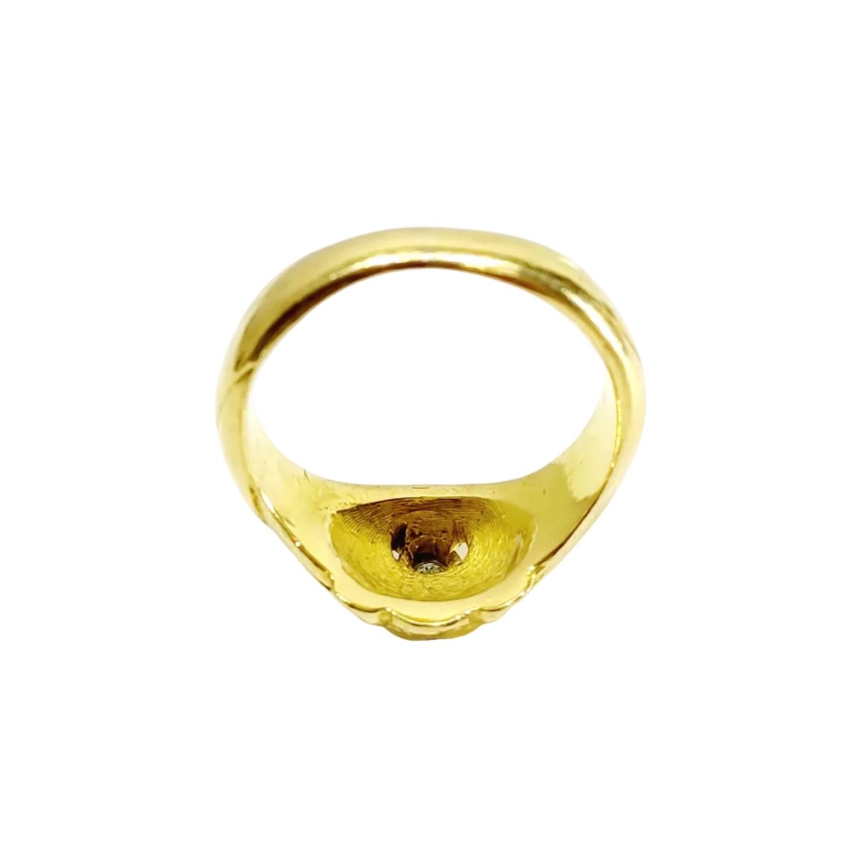 Bague en or jaune et diamants - Castafiore