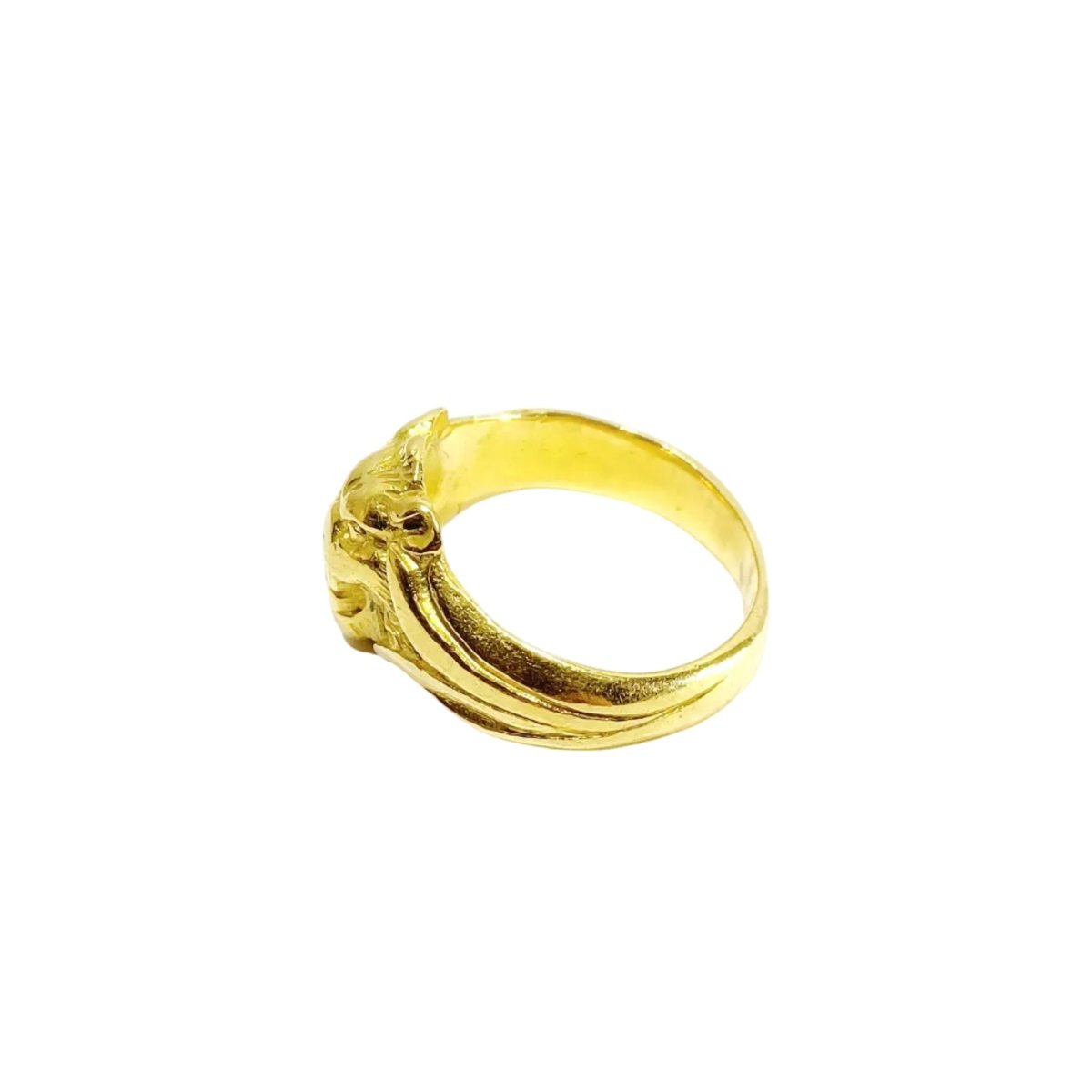 Bague en or jaune et diamants - Castafiore