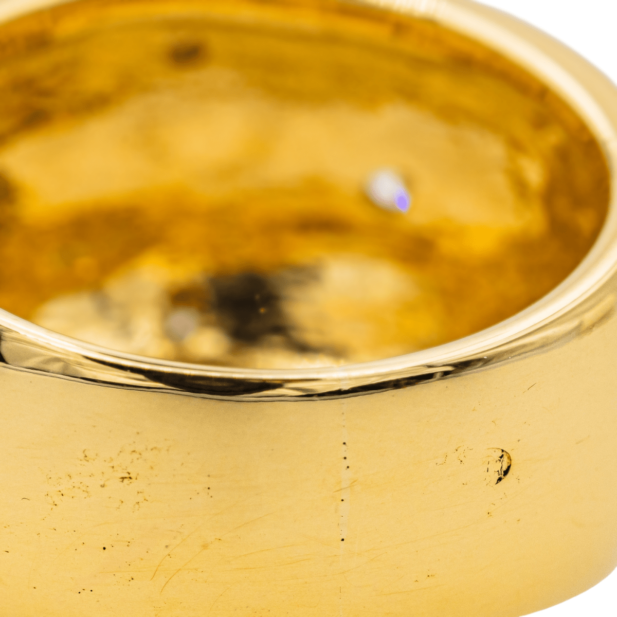 Bague en or jaune et diamants - Castafiore