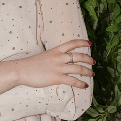 Bague en or jaune et diamants - Castafiore