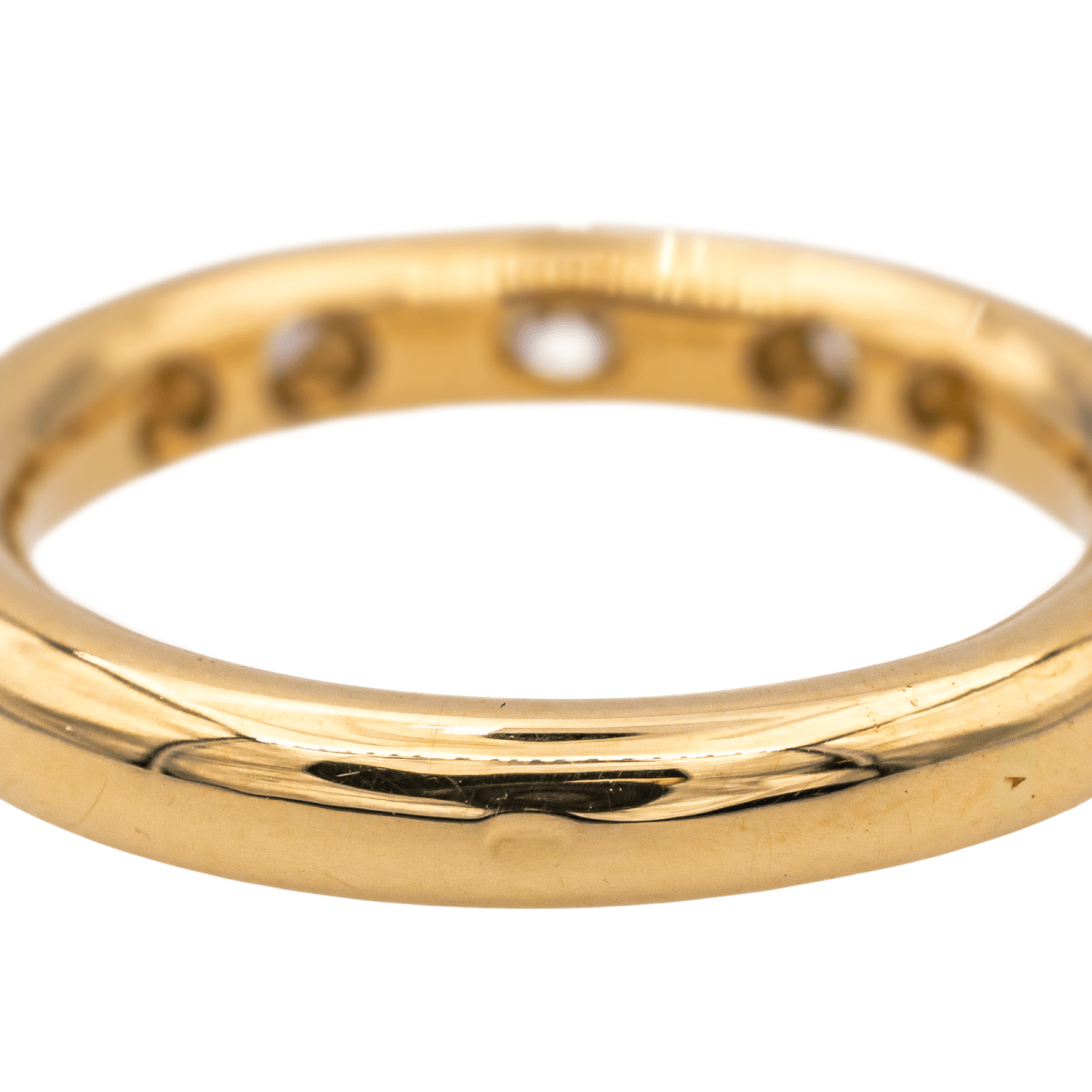 Bague en or jaune et diamants - Castafiore