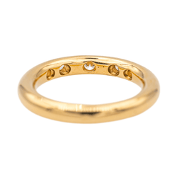 Bague en or jaune et diamants - Castafiore